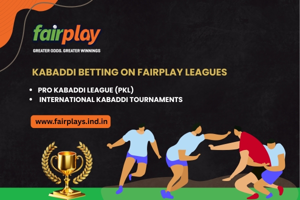 Kabaddi Betting on Fairplay Leagues